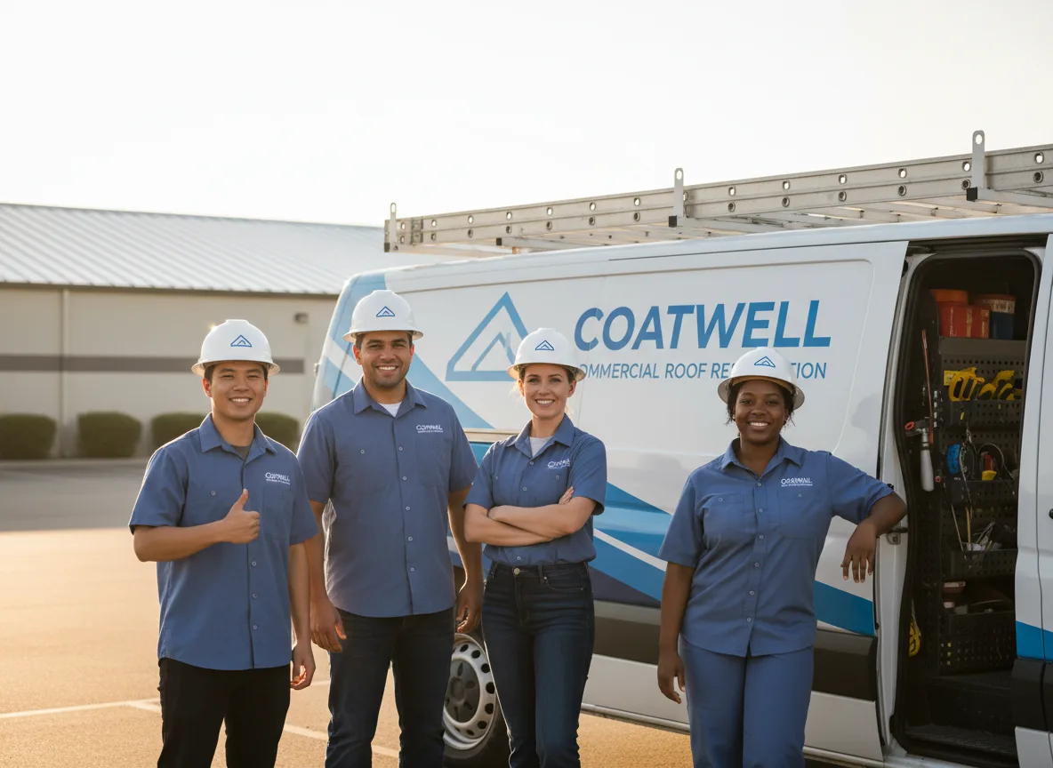 Commercial roof coating company in Prairieburg, IA
